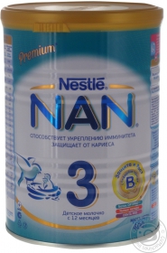 Замінник гр.молока Нан 3 New Nestle 400г