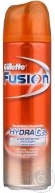 Гель Gillette Fusion ультра защита с алоэ для бритья 200мл Великобритания