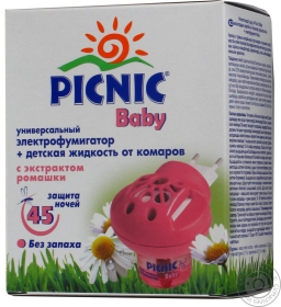 Фумігатор ел.+рід.45ноч Baby Picnic 30мл