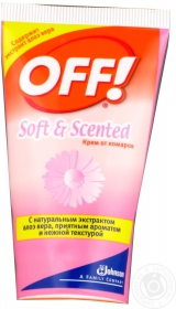 Крем проти комарів Soft Scented Off 50мл