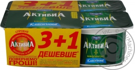 Бифидойогурт Активиа клубника 2.8% 115г х 4шт Украина