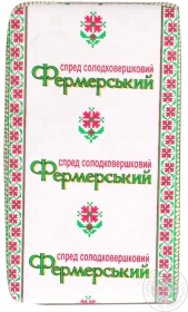 Спред Фермерский сладкосливочный 72.5% 200г Украина