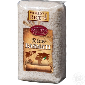 WORLDS RICE РИС БАСМАТІ 1КГ-1