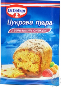 Пудра сахарная Др.Оеткер с ванильным вкусом 80г Россия