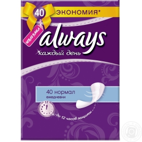 ALWAYS ЩОДЕННІ ПРОКЛ. 40ШТ-1