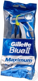 GILLETTE BLUEII MAX СТАН.ОДН. 6+2ШТ