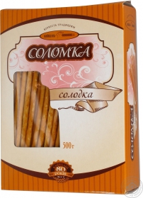 Соломка солодка Київхліб 500г