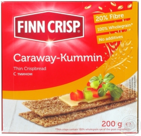 Сухарики житні з кмином Finn Crisp 200г