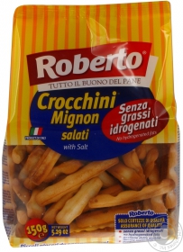 Хлібні палички солоні Roberto Крокіні 150г