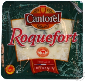 Сир Roquefort Cantorel 52% 100г