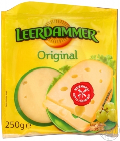 Сир Оригінальний Leerdammer Шостка 250г