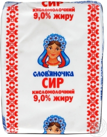 Сир 9% Слов&#39;яночка 200г