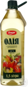 Масло Олком подсолнечное рафинированное 1.5л Украина