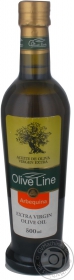 Масло Олив Лайн оливковое нерафинированное экстра вирджин 500мл Испания