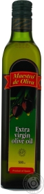 Масло Маэстро де Олива оливковое нерафинированное экстра вирджин первого холодного отжима 500мл Испания