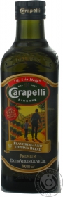 Масло Карапелли оливковое экстра вирджин первого холодного прессования 500мл Италия