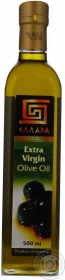 Масло Эллада оливковое экстра вирджин нерафинированное первого холодного отжима 500мл Греция