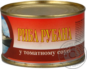 Рыба Море рубленая в томатном соусе 230г Украина