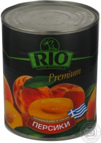 Персик Половинки в сиропі RIO з/б 850мл