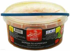 Морква по-корейськи Чудова марка 400г