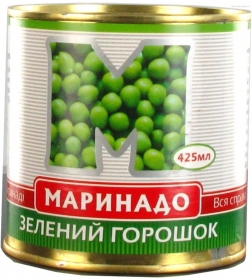 Горошок зелений Маринадо 425г