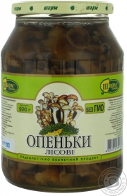 Гриби опеньки консервовані Шарм 920г