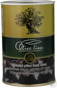 Маслини Olive Line Відбірні без кісточки 420мл