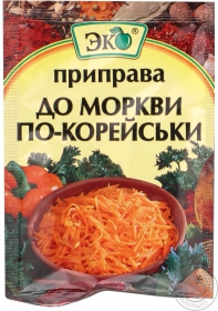 Приправа Эко для моркови по-корейски 20г Украина