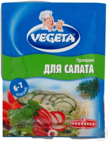 Приправа Вегета для салата с овощами 20г Хорватия
