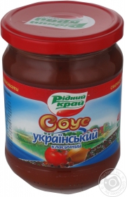 Соус томатний Рідний край Український Класичний 485г