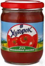 Паста томатна 25% Хуторок твіст 500г