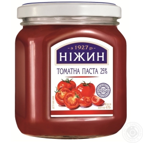 Паста томатна 25% Ніжин 470г