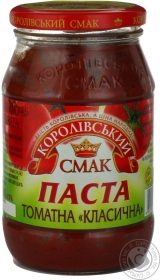 Паста томатна 25% Королiвський смак твіст с/б 460г