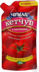 Кетчуп Чумак с чесноком 300г Украина