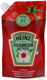 Кетчуп Heinz Італійський д/п 350г
