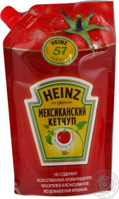 Кетчуп Heinz Мексиканський д/п 350г