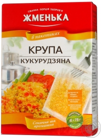 Крупа Жменька кукурузная в пакетиках 300г Украина