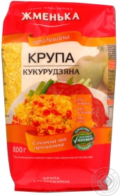 Крупа Жменька Традиционная кукурузная 800 г Украина