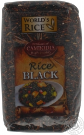 Рис Black World&#39;s Rice 500г