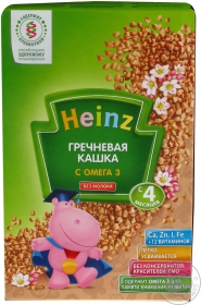 Каша гречана з Омегою 3 Heinz 200г