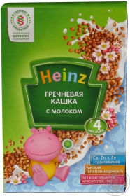 Кашка гречана з молоком Heinz 250г