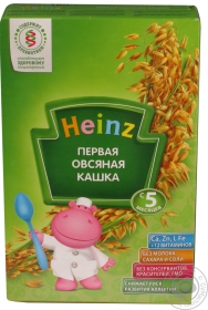 Каша вівсяна Heinz з пребіотиками 180г