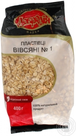 Пластівці вівсяні Добродія 400г