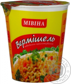 Макароны вермишель Мивина со вкусом курицы 60г Украина