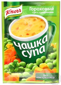Суп гороховий з сухариками Knorr 21г