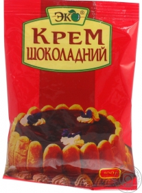 Крем Эко шоколадный сухой 100г Украина