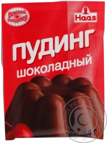 Пудинг Haas шоколадный 44г Венгрия