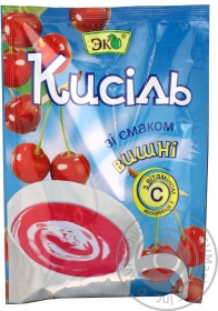 Кисель Эко со вкусом вишни 90г Украина