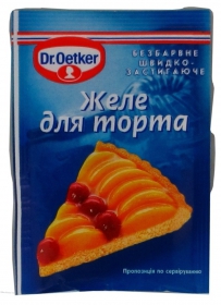 Желе Dr.Oetker для торта бесцветное 8г Россия