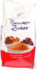 Сахар Зюйдзукер коричневый 500г Германия